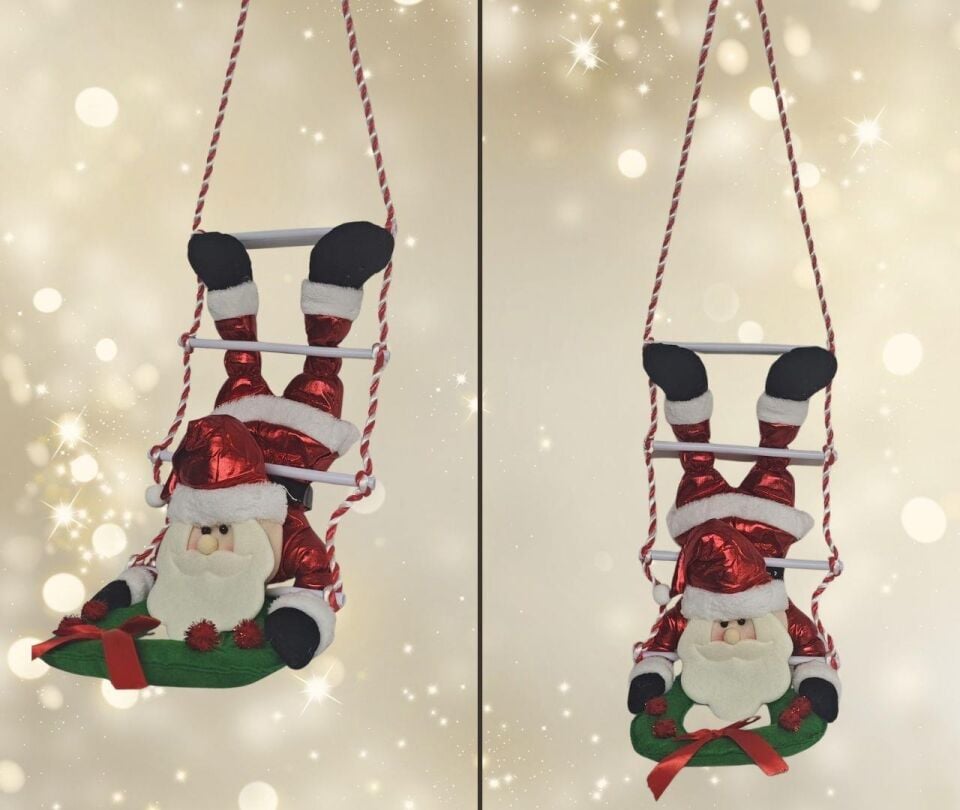 NOEL DEK.CAMBAZ NOEL BABALI  KAPI SÜSÜ24*90 CM