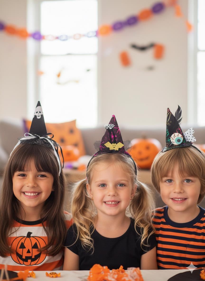 HALLOWEEN CADI TACI FİGÜRLÜ