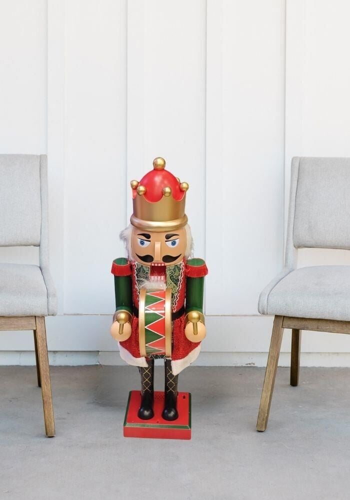 NOEL DEKORASYON KURŞUN ASKER YEŞİL 85CM