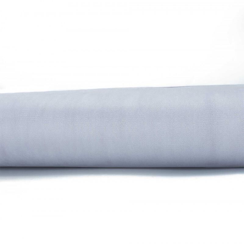 TÜL KRİSTAL TÜL KATLAMALI GÜMÜŞ