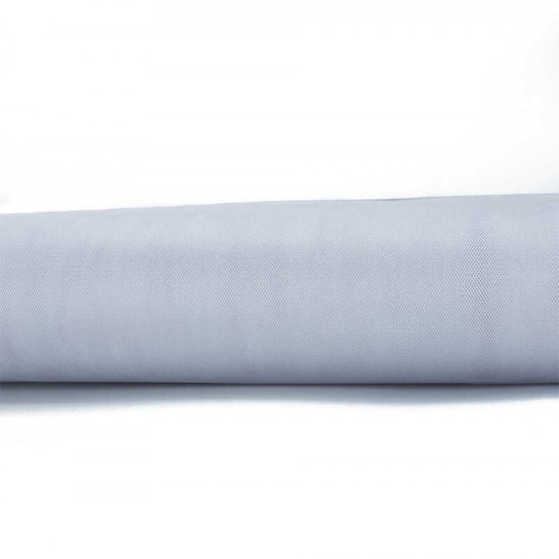 TÜL KRİSTAL TÜL KATLAMALI GÜMÜŞ