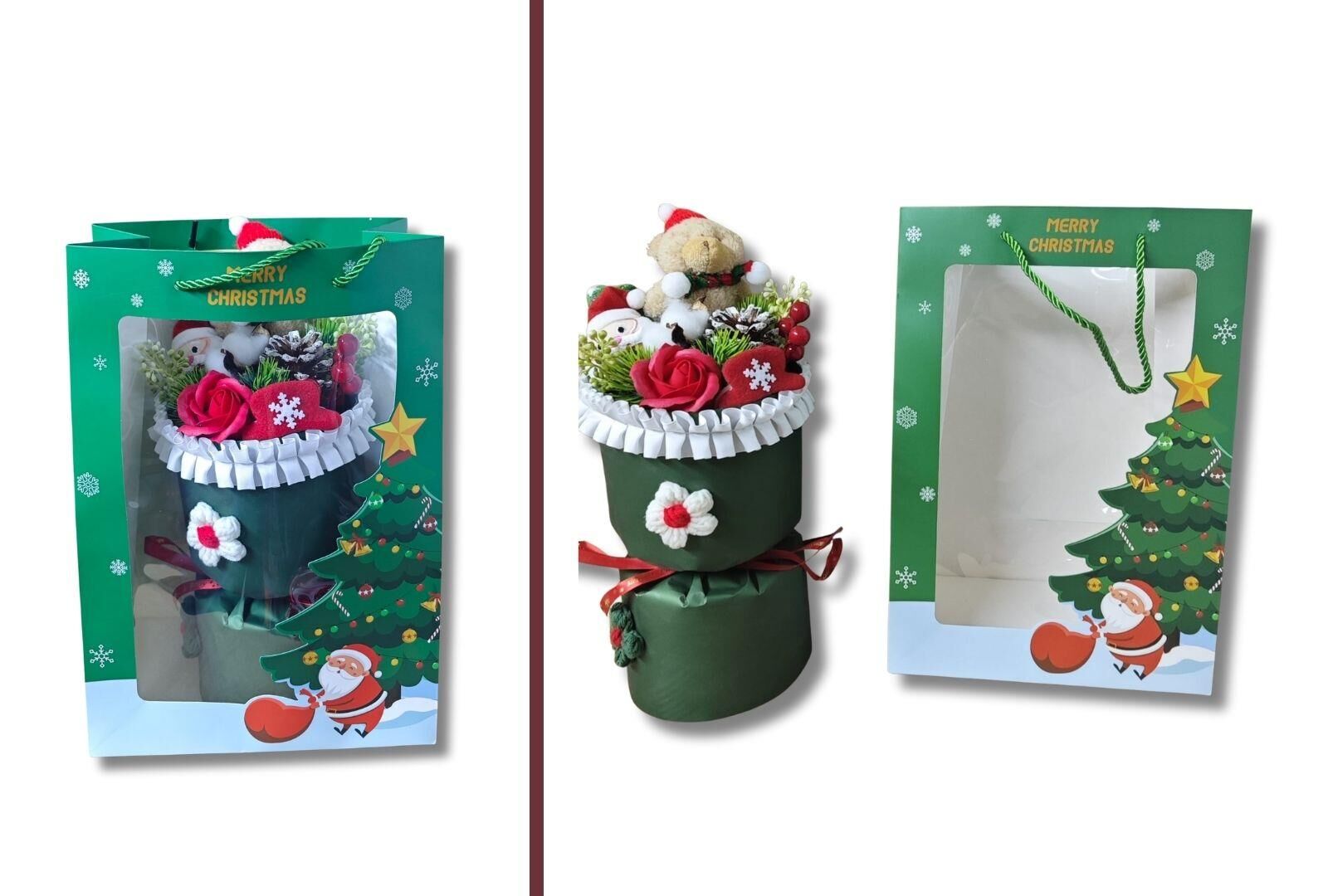 NOEL DEKORASYON BUKET TANZİM YEŞİL