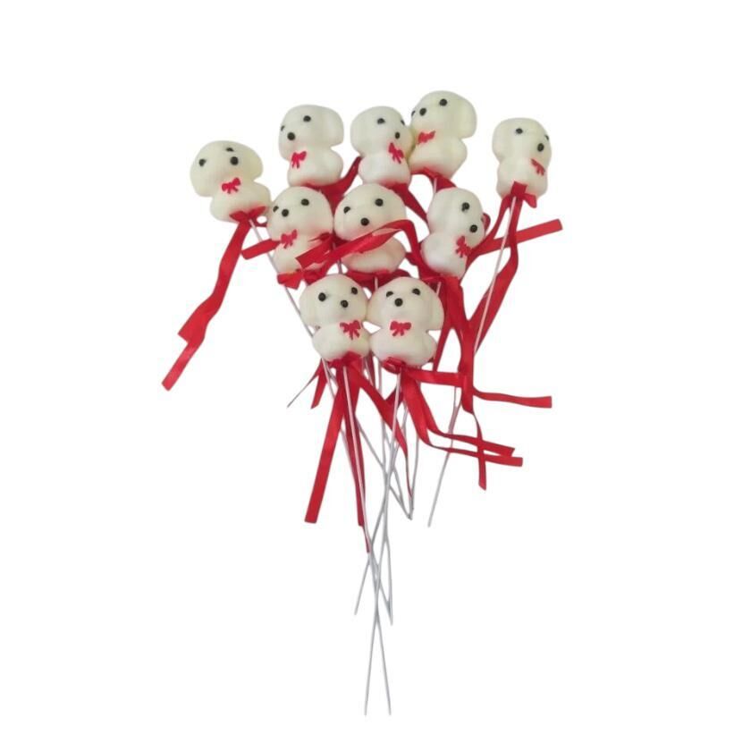 FLOK KÖPEK KREM 4 CM 10 LU