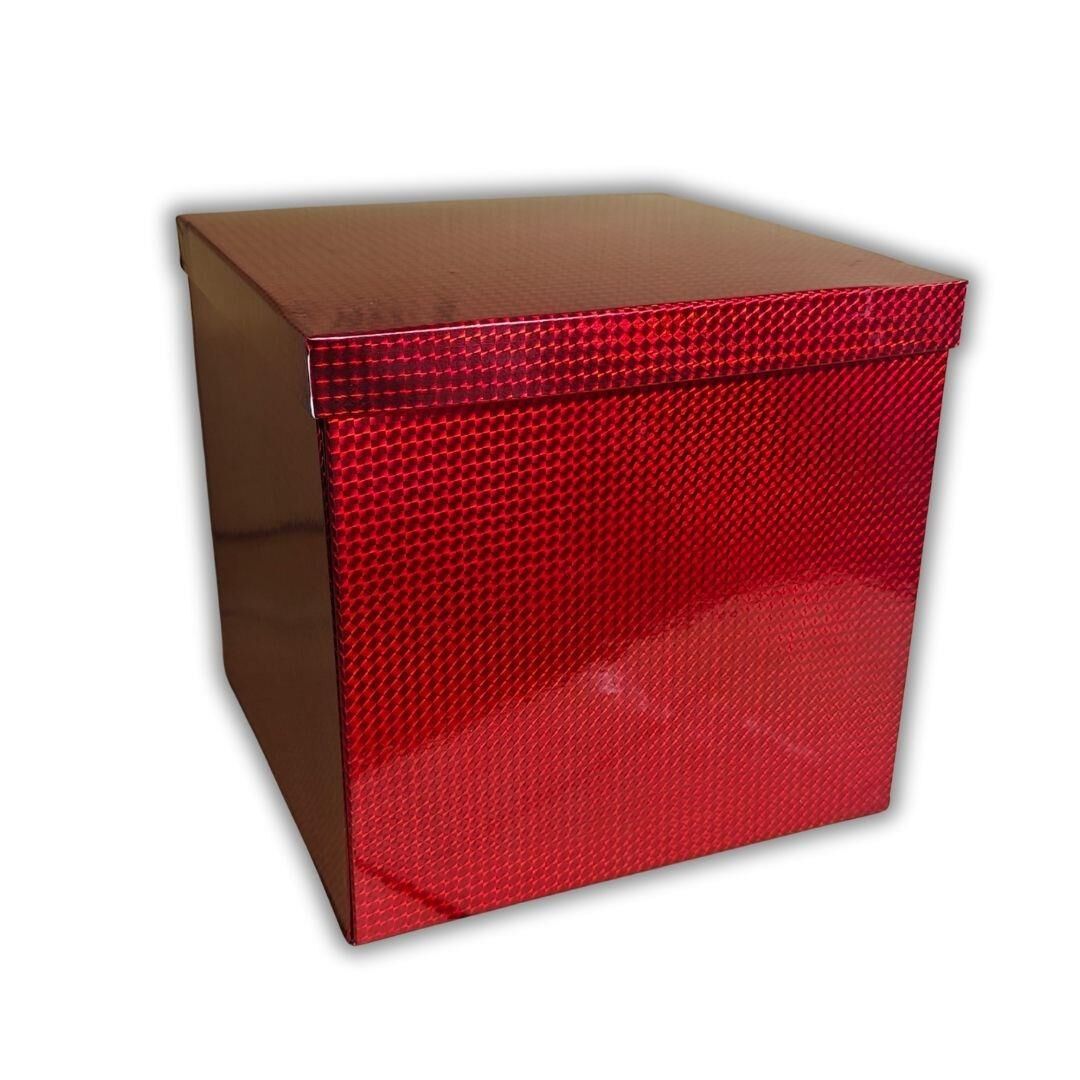 KUTU TEKLİ KAPAKSIZ 30*30*28 KIRMIZI