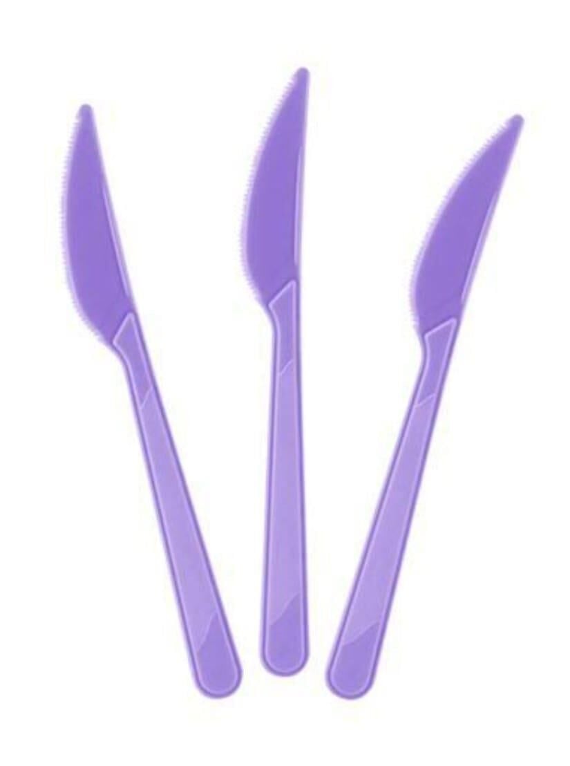 BIÇAK PLASTİK 25 Lİ LİLA