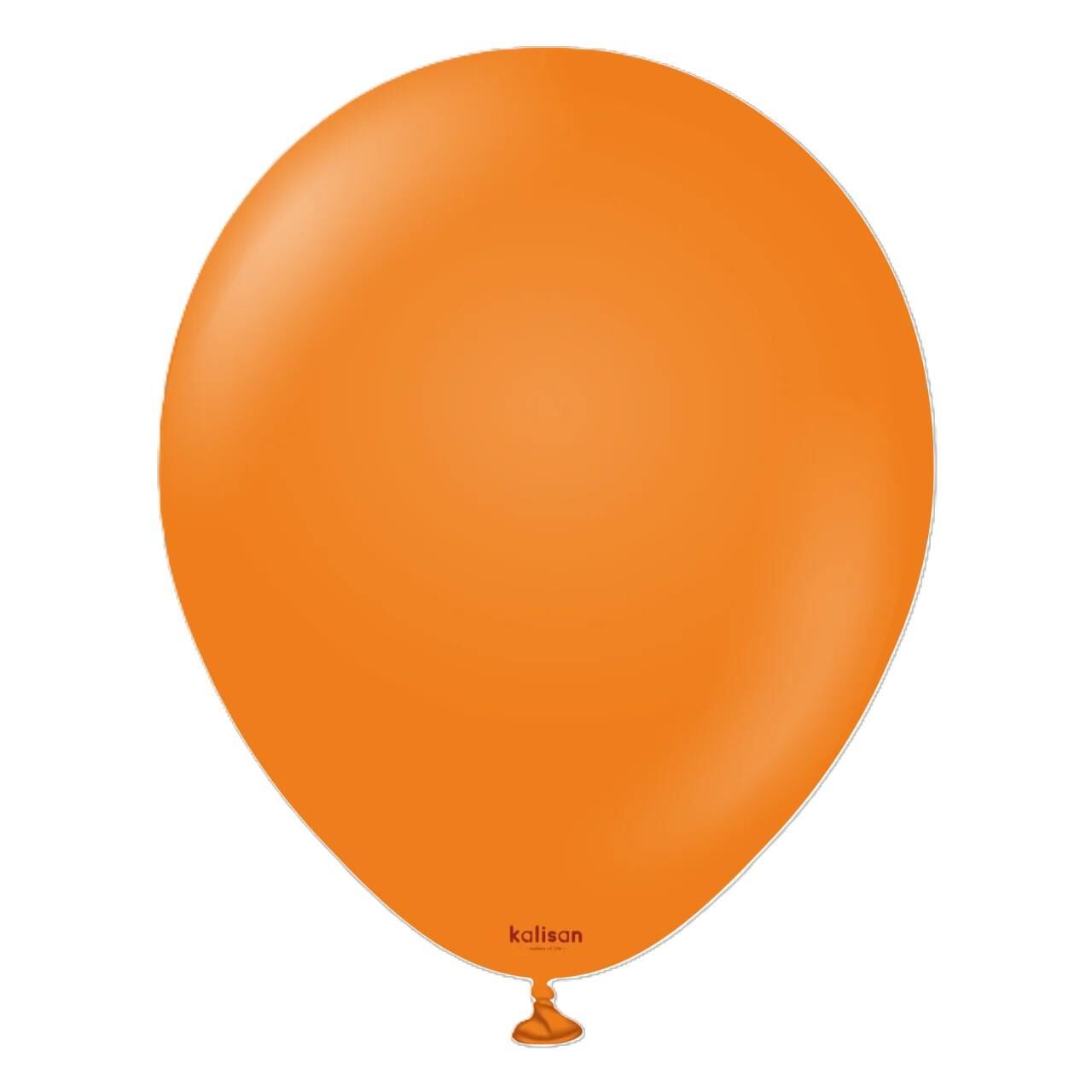 BALON 12'' DÜZ RENK ORANGE 100'LÜ KALİSAN