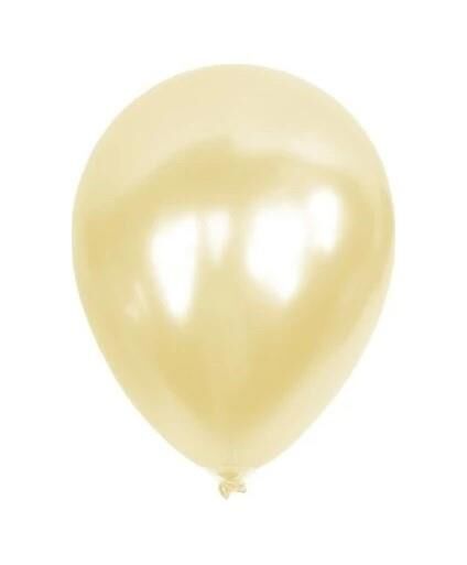 BALON METALİK GEMAR KREM 100'LÜ