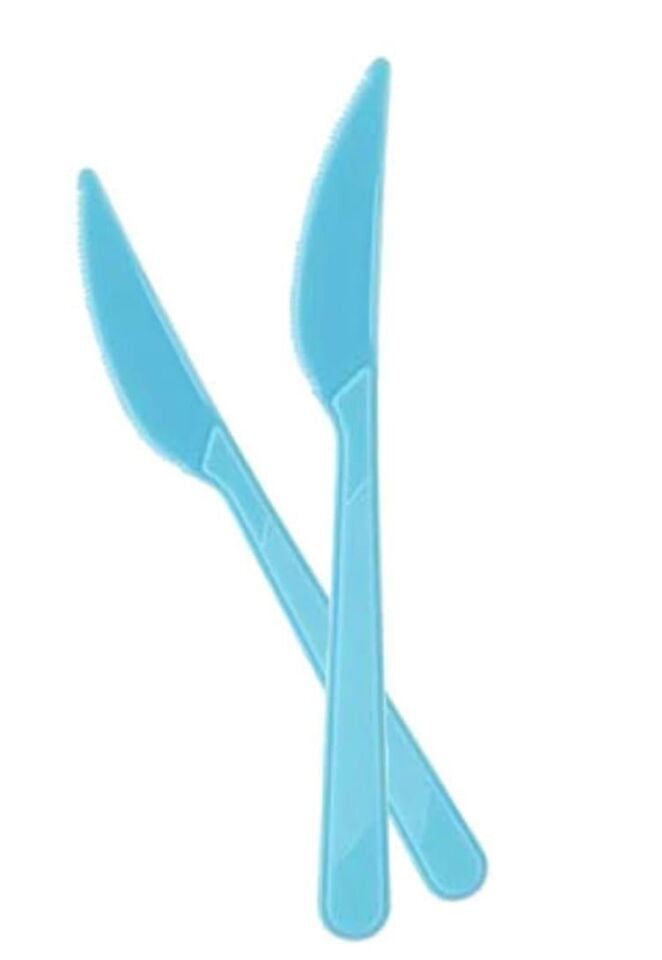 BIÇAK PLASTİK 25 Lİ MAVİ