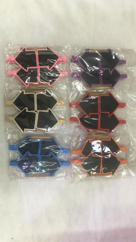 MANDAL BOŞ KARA TAHTA YÖN OKU 4 LÜ RENKLİ