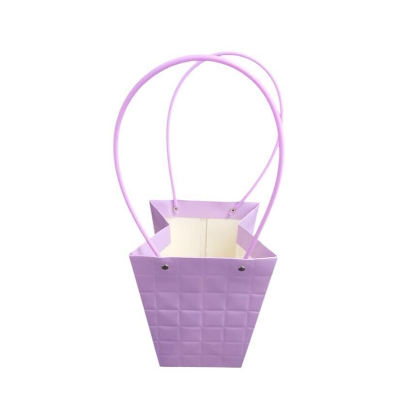 ÇANTA  PVC  17*11,5*20 10 LU MOR