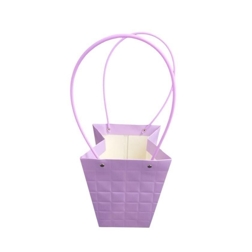 ÇANTA  PVC  17*11,5*20 10 LU MOR