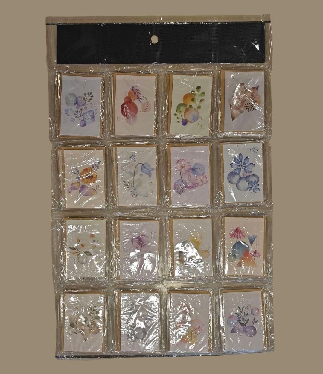 MESAJ KARTI ZARFLI İKONİK DESENLİ  80 Lİ SET