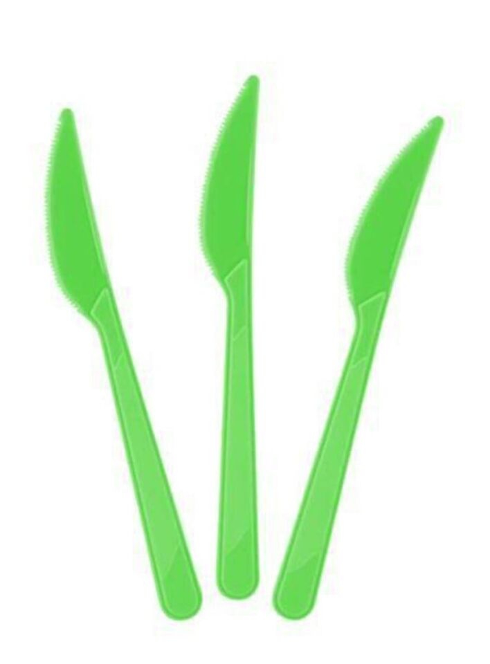 BIÇAK PLASTİK 25 Lİ YEŞİL