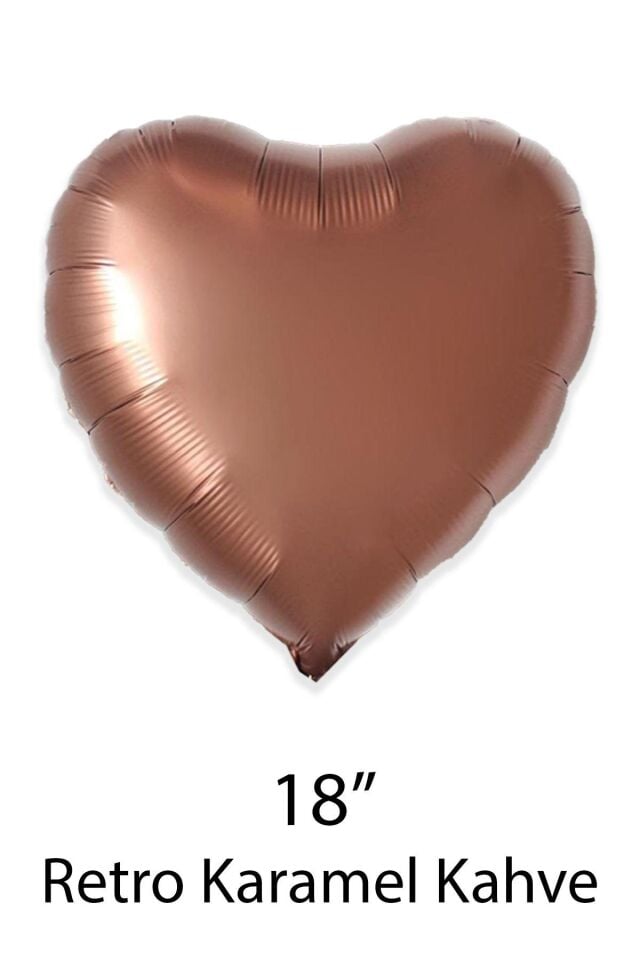 FOLYO BALON KALP 18'' KAHVE