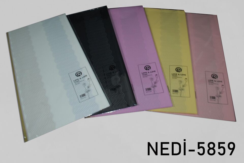 BUKETLİK PP DALGALI ÇİZGİLİ  60*60 20 Lİ PK