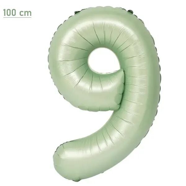 BALON FOLYO 40'' RAKAM SU YEŞİLİ 9