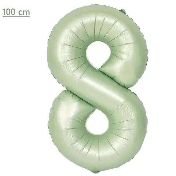 BALON FOLYO 40'' RAKAM SU YEŞİLİ 8
