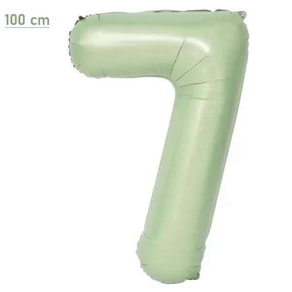 BALON FOLYO 40'' RAKAM SU YEŞİLİ 7