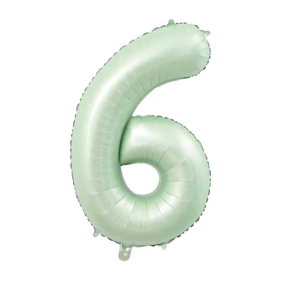 BALON FOLYO 40'' RAKAM SU YEŞİLİ 6