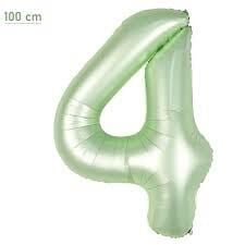 BALON FOLYO 40'' RAKAM SU YEŞİLİ 4