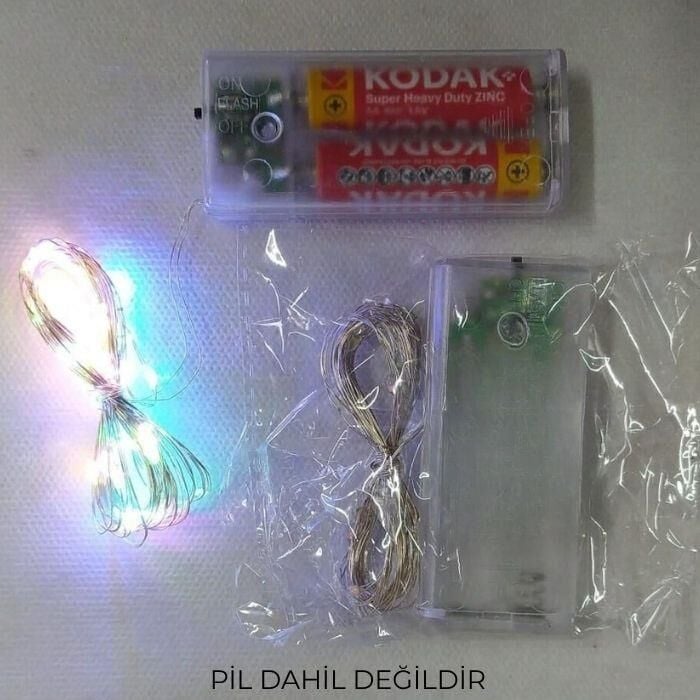 IŞIK PERİ LED 4M 40 AMPUL FONKSYONLU GÖKKÜŞAĞI