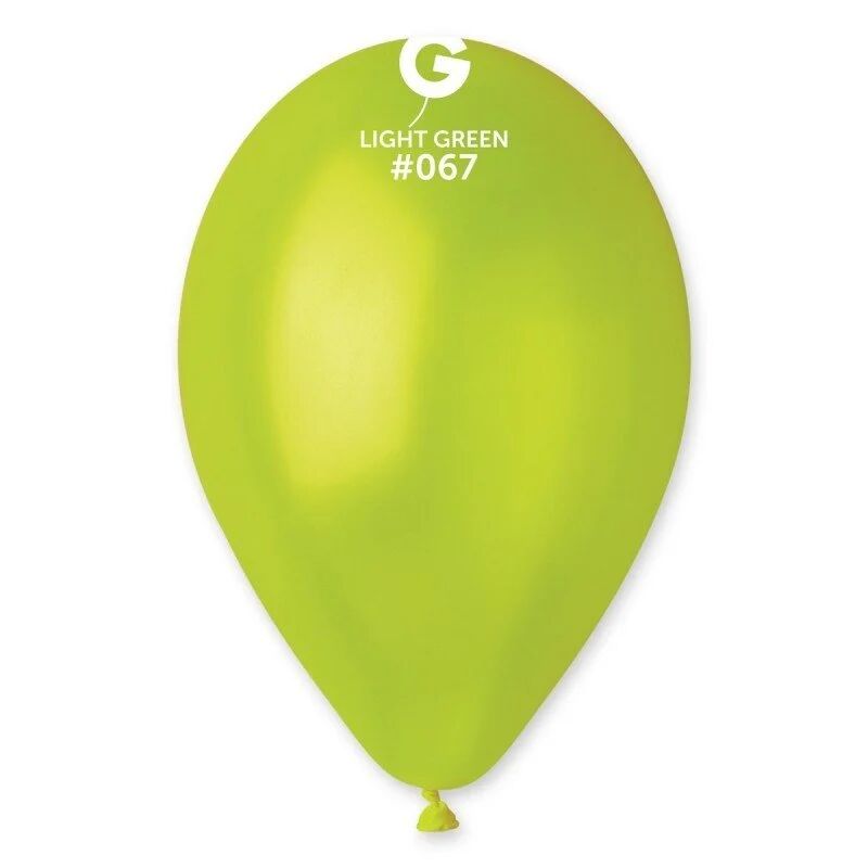 BALON MARKET DÜZ RENK A.YEŞİL 10 LU