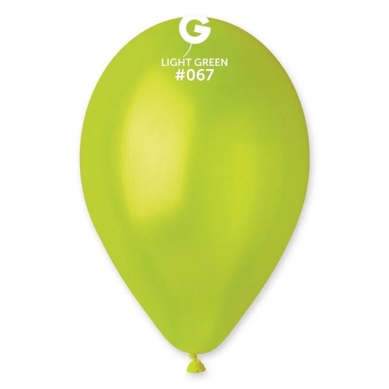 BALON MARKET DÜZ RENK A.YEŞİL 10 LU