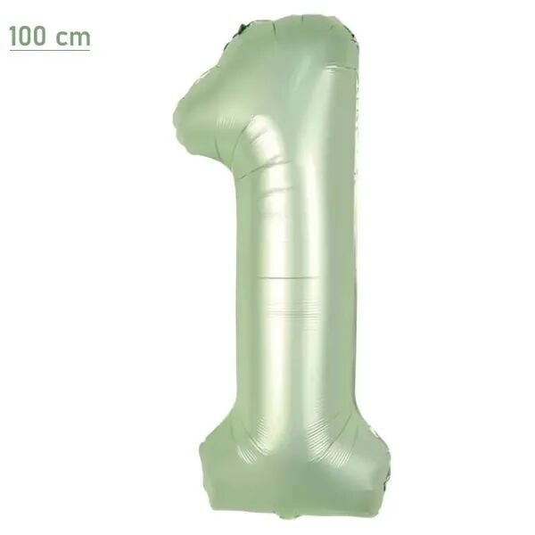 BALON FOLYO 40'' RAKAM SU YEŞİLİ 1