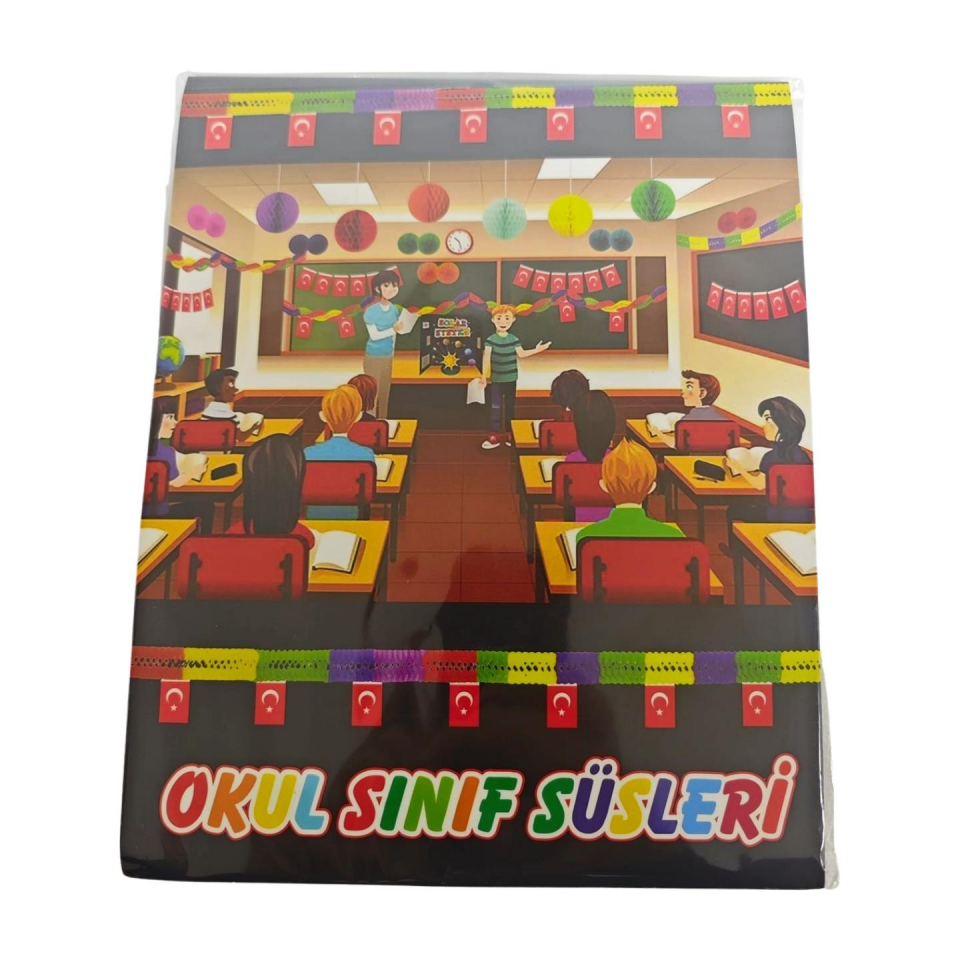 KAĞIT UZAR SÜS OKUL SINIF SÜSLERİ