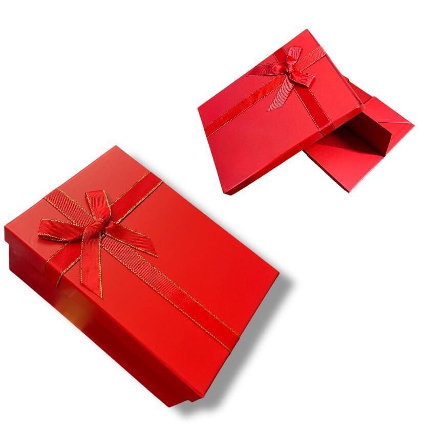 FİYONK KUTU TEKLİ KATLAMALI 29*22*10,5 KIRMIZI