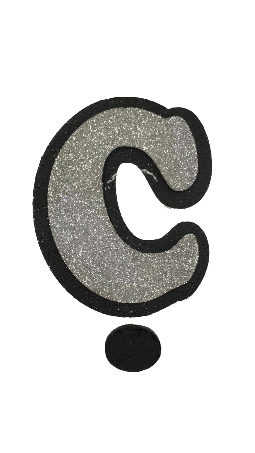 STRAFOR HARF 20CM GÜMÜŞ C/Ç