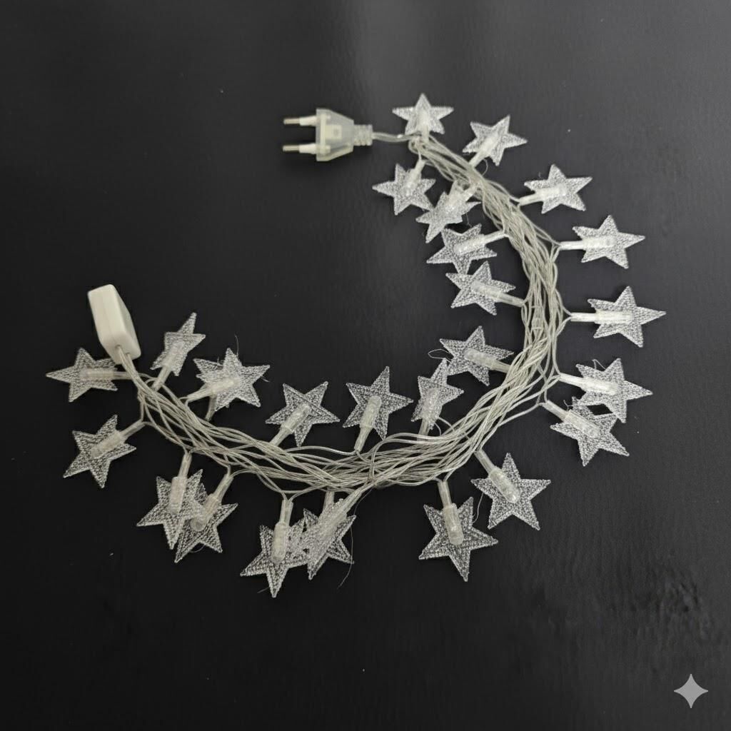 KARNAVAL IŞIK LED YILDIZ  3 MT 20 AMPUL