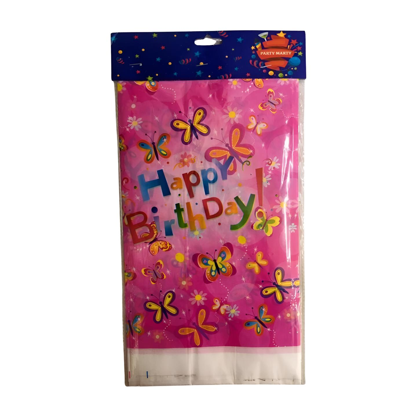 MASA ÖRTÜSÜ TEMALI KELEBEK PARTİSİ