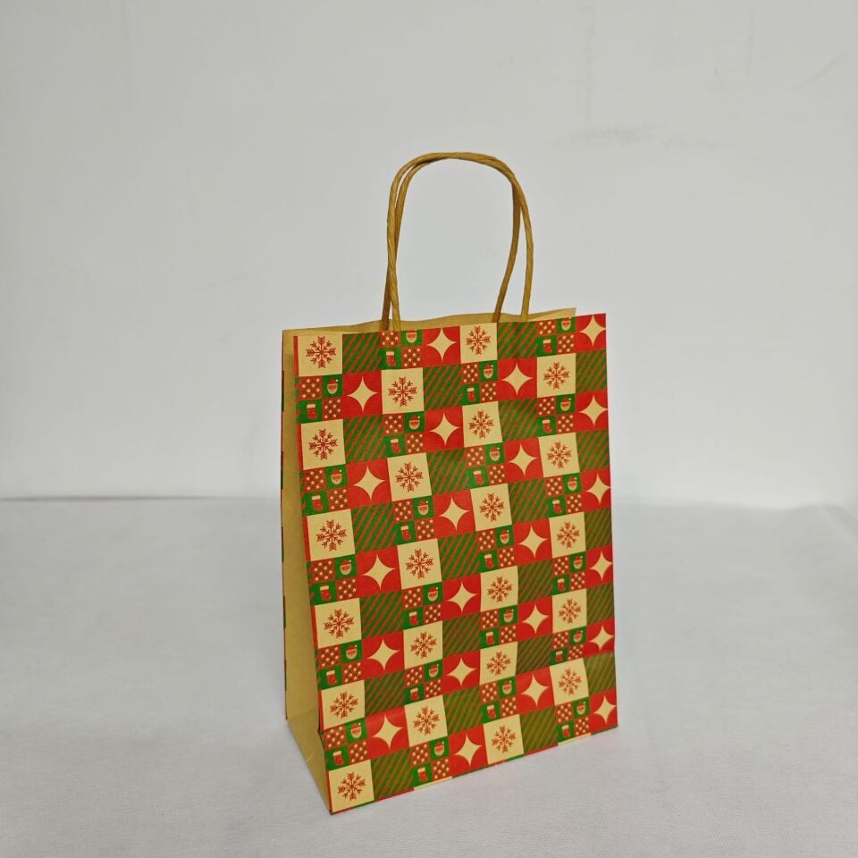 ÇANTA BÜKÜM SAPLI İTHAL 19*9,5*26 KAR TANESİ