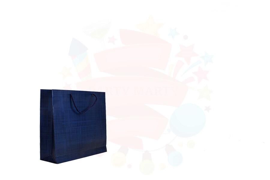 ÇANTA KARTON SELOFANLI 10*10 LACİVERT 50'Lİ