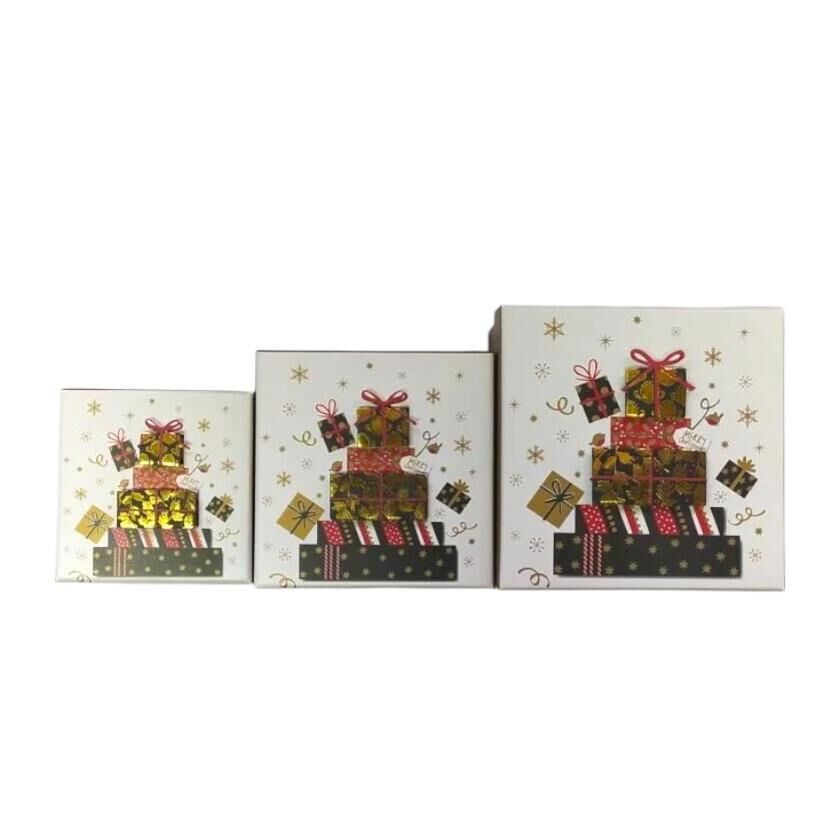 KUTU KARE YILBAŞI 3 LÜ SET HEDİYE PAKETLİ