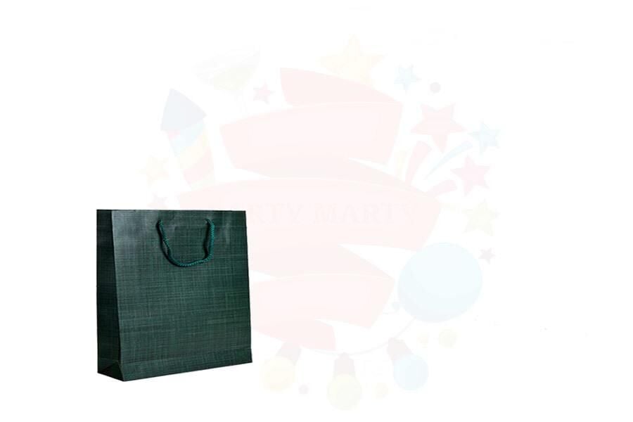 ÇANTA KARTON SELOFANLI 10*10 YEŞİL 50'Lİ