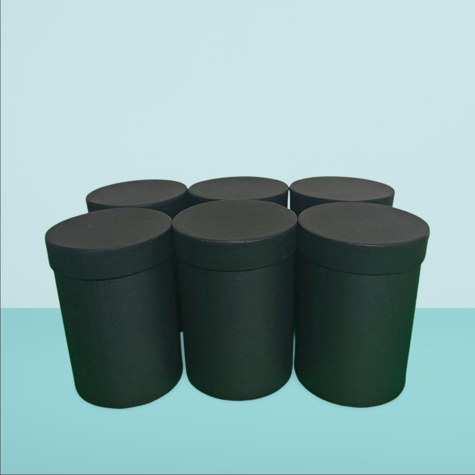 KUTU SİLİNDİR SİYAH TEKLİ