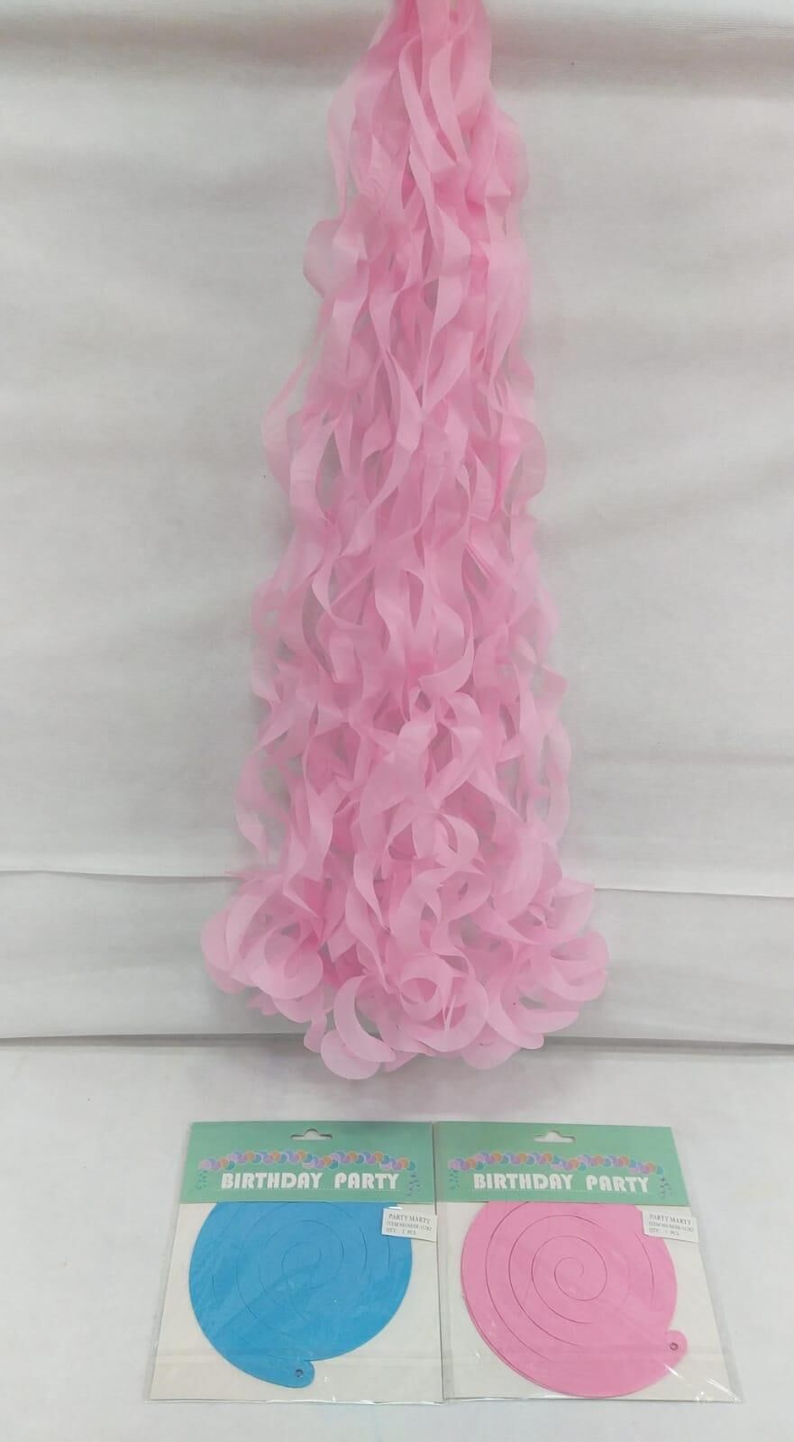 BALON PÜSKÜLÜ MAVİ - PEMBE