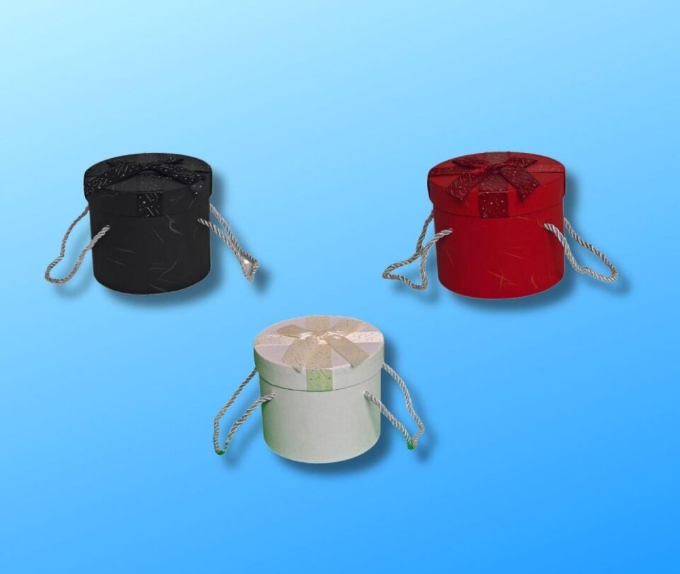 KUTU SİLİNDİR TEKLİ 3 RENK