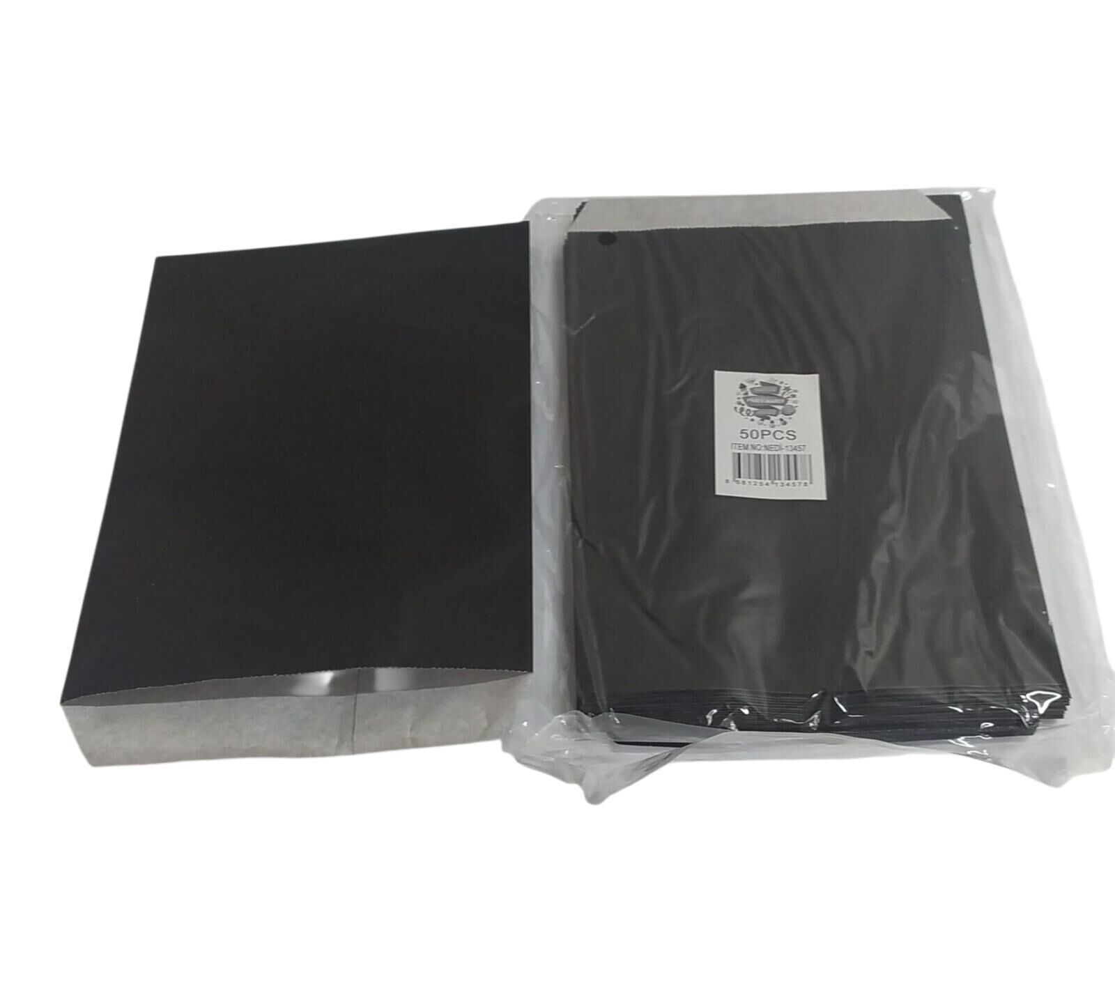 İTHAL ZARF POŞET 16*24 SİYAH 50 LI