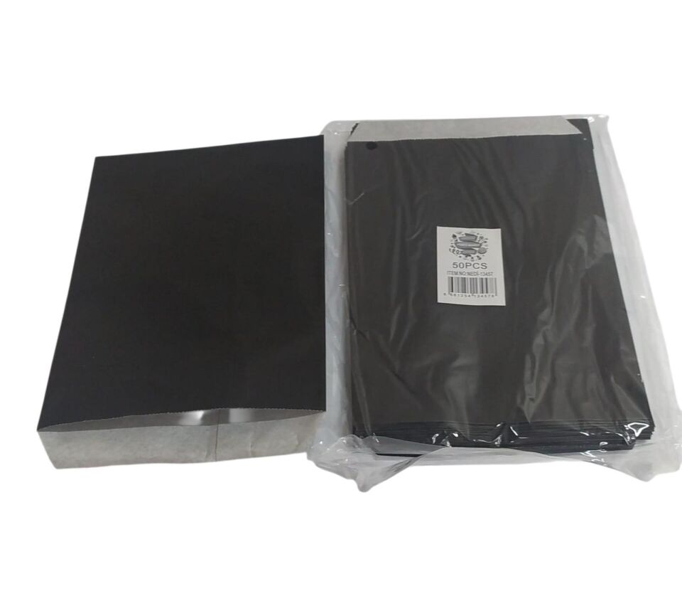 İTHAL ZARF POŞET 16*24 SİYAH 50 LI