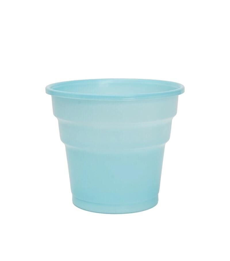 BARDAK PLASTİK KRİSTAL MAVİ 10 LU