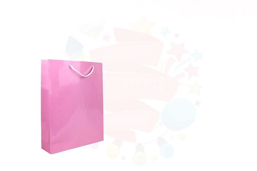 ÇANTA KARTON SELOFANLI 12*17 PEMBE 25'Lİ