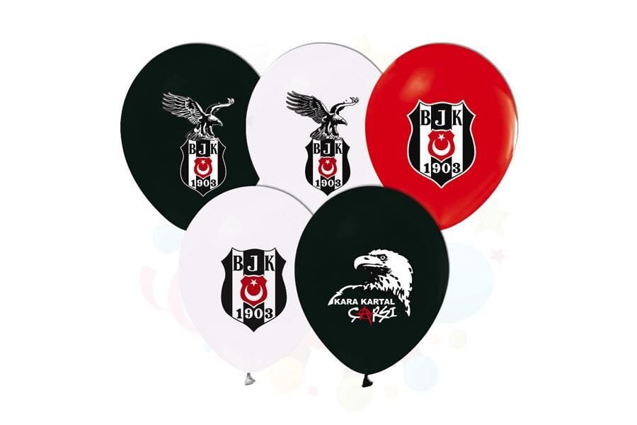 BALON BASKILI LİSANSLI BEŞİKTAŞ 100'LÜ