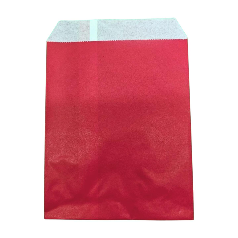 İTHAL ZARF POŞET 16*24 KIRMIZI 50 LI