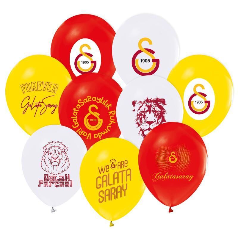 BALON BASKILI LİSANSLI GALATASARAY 100'LÜ