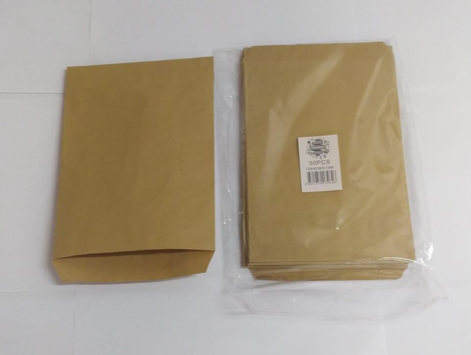 İTHAL ZARF POŞET 16*24 KRAFT 50 LI