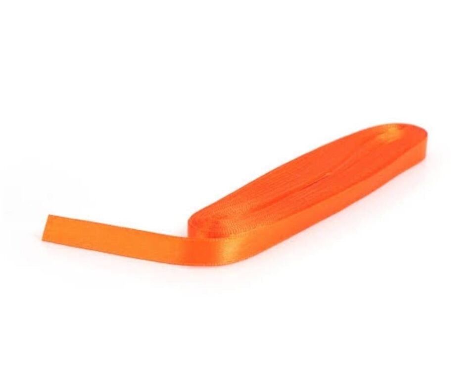 KURDELE SATEN TURUNCU 10 MT 1 CM