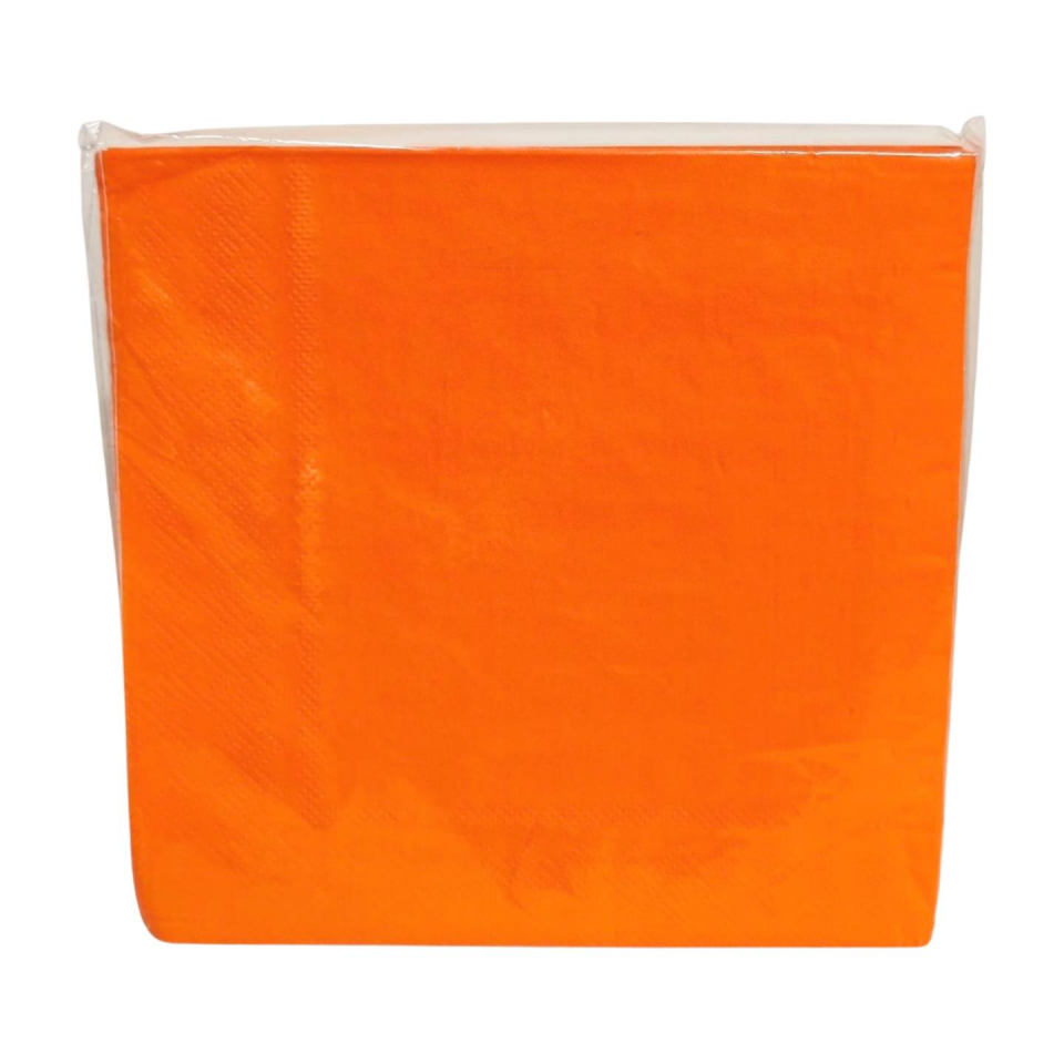 PEÇETE DÜZ RENK 33*33 20 Lİ TURUNCU